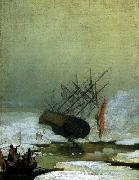 Caspar David Friedrich Wreck in the Sea of Ice Spain oil painting artist